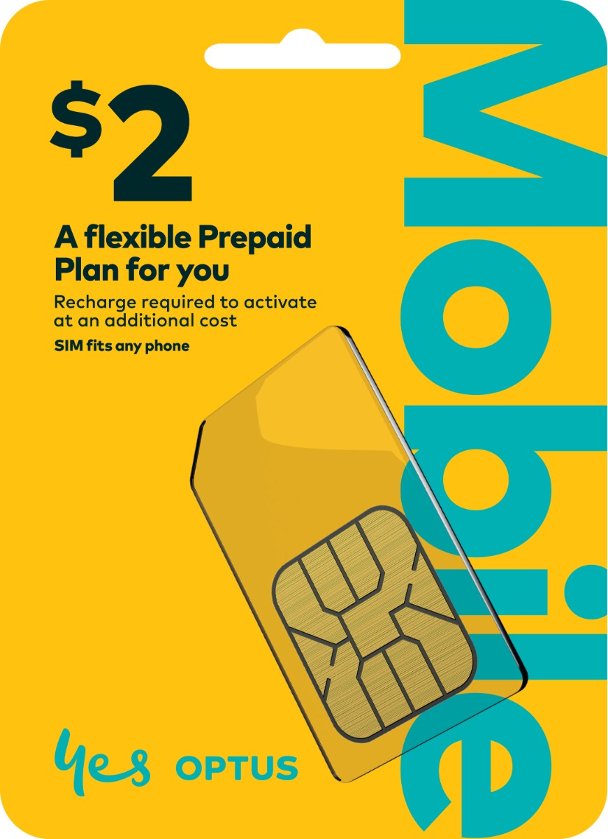 Optus Prepaid $2 Voice SIM