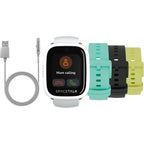 SpaceTalk Loop 4G Bundle with 3 Straps and Extra Charging Cable (Frost)