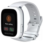 SpaceTalk Loop 4G Bundle with 3 Straps and Extra Charging Cable (Frost)