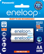 Panasonic eneloop  2 x 2000 mAh batteries AA size