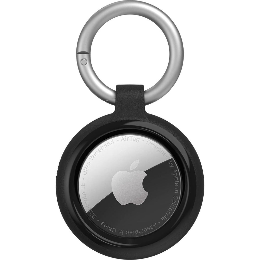 Apple AirTag 1 Pack with OtterBox Sleek Case (Black)