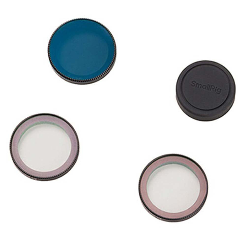SmallRig 1/2 Black Diffusion & 1/4 Black Diffusion & ND8-CPL Polarizing Filter Kit for DJI Osmo Nano 5789