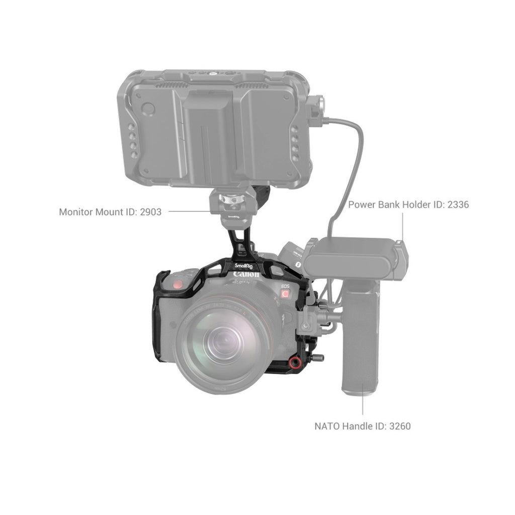 SmallRig Black Mamba Handheld Kit for Canon EOS R5 C 