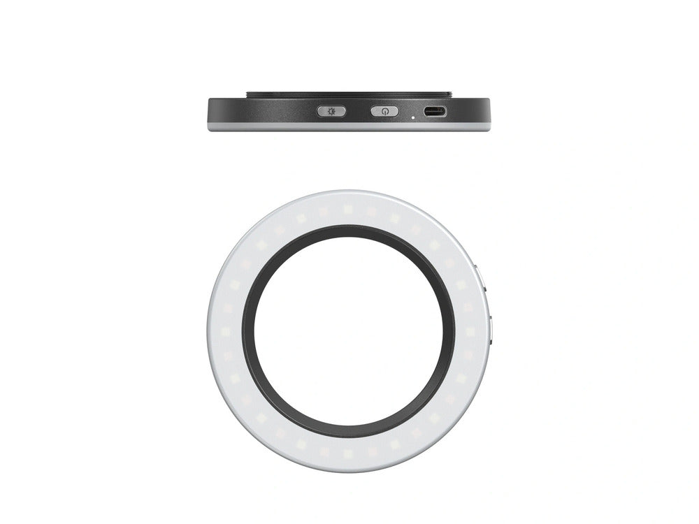 SmallRig Vibe P30 67mm Ring LED Video LightUniversal Threaded Filter Adapter Kit)