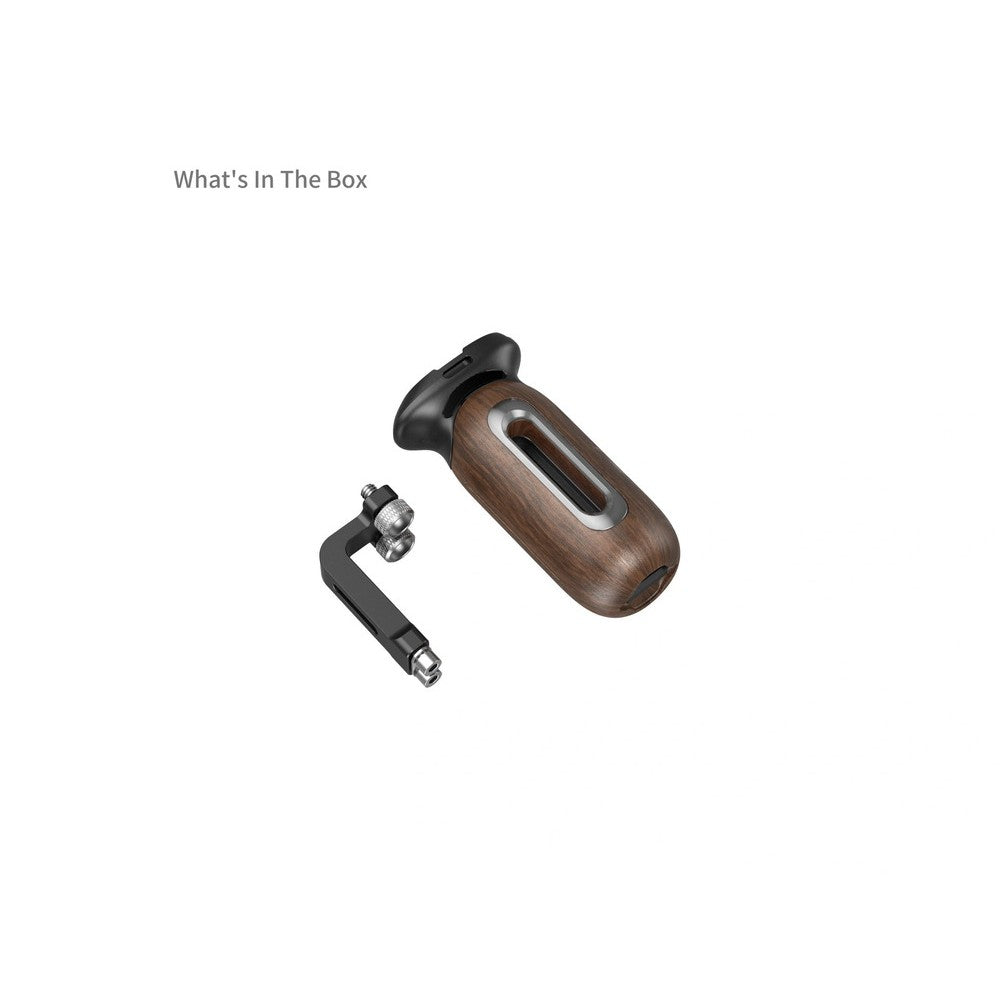 SmallRig Wooden Side Handle with 1/4"-20 Screws 5237