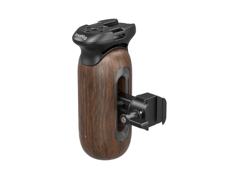 SmallRig Wooden Side Handle with NATO Clamp 5239