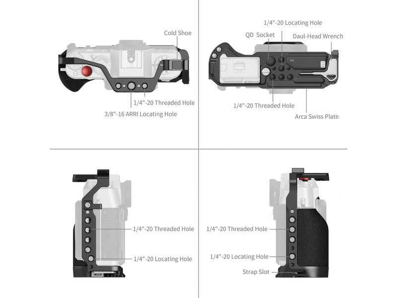 SmallRig Cage for FUJIFILM X-T30 / X-T30 II / X-T30 III 5662