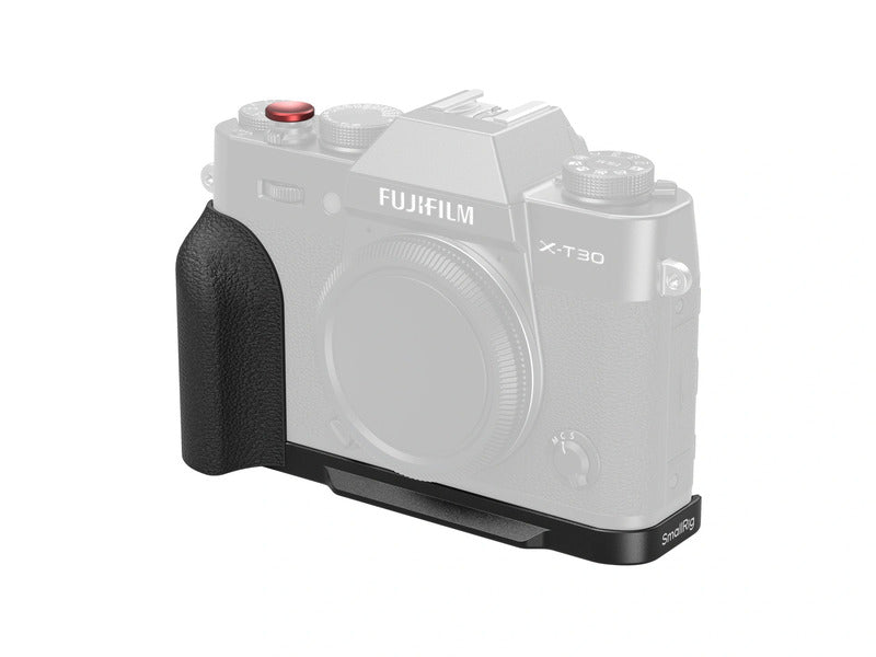  SmallRig L-Shaped Mount Plate with Silicone Handle for FUJIFILM X-T30 / X-T30 II / X-T30 III (Black) 5663
