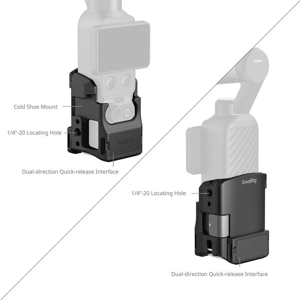 SmallRig Cage for DJI Osmo Pocket 4 (Basic Edition) 6002