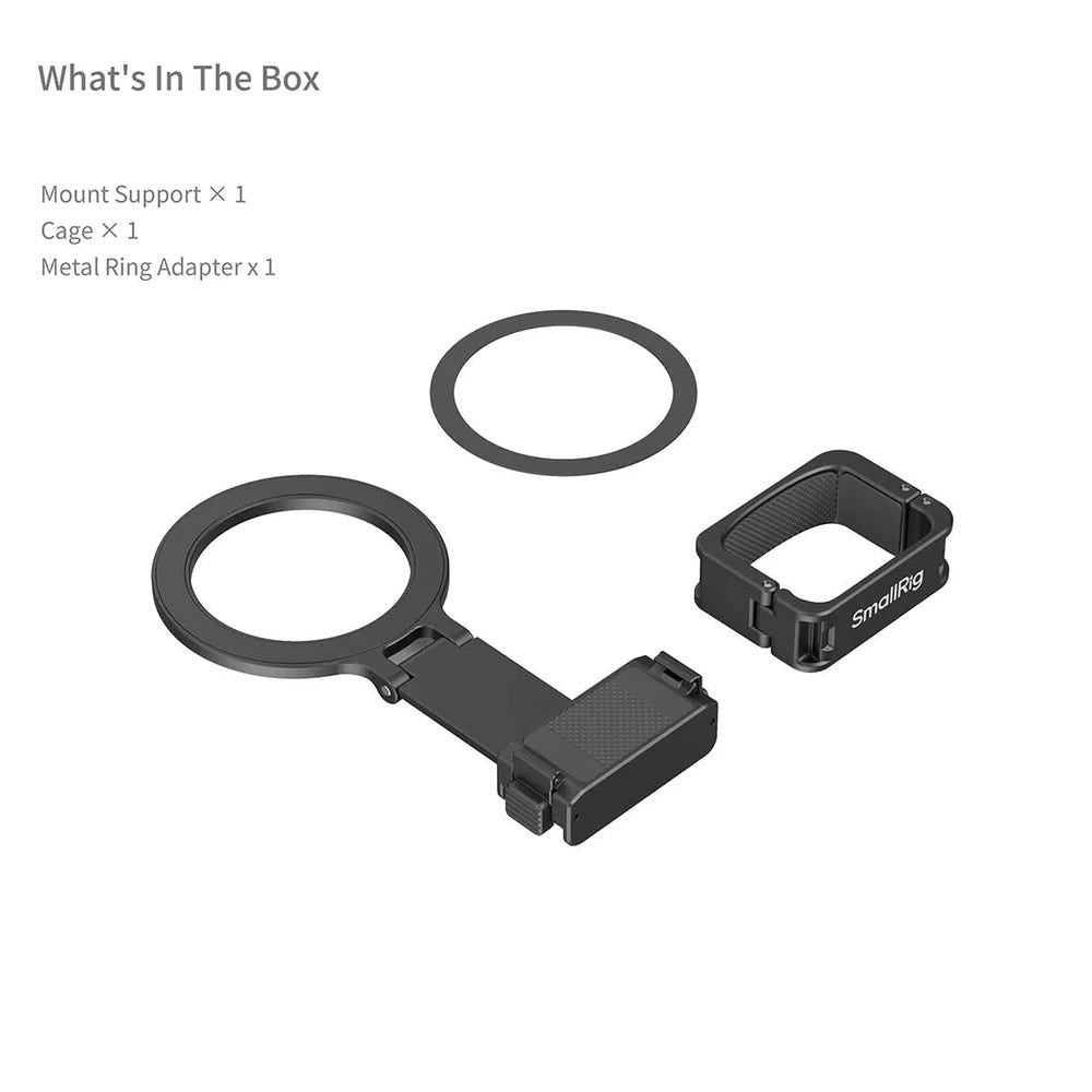 SmallRig Attachable Support for DJI Osmo Pocket 4 and Mobile Phones 6004