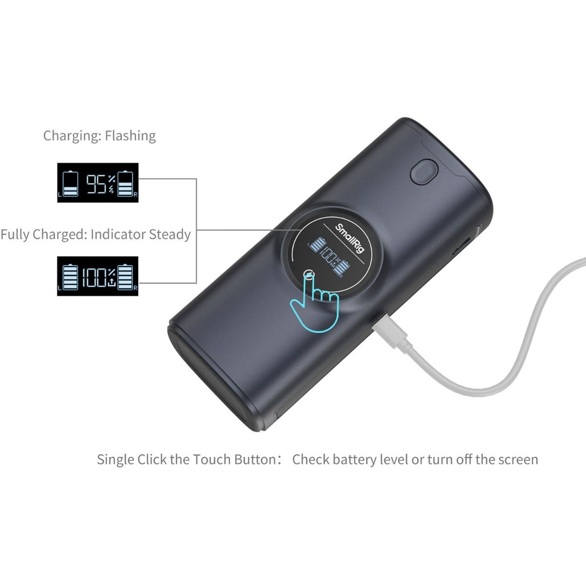 SmallRig Power Bank for Canon LP-E6P / LP-E6NH 5108