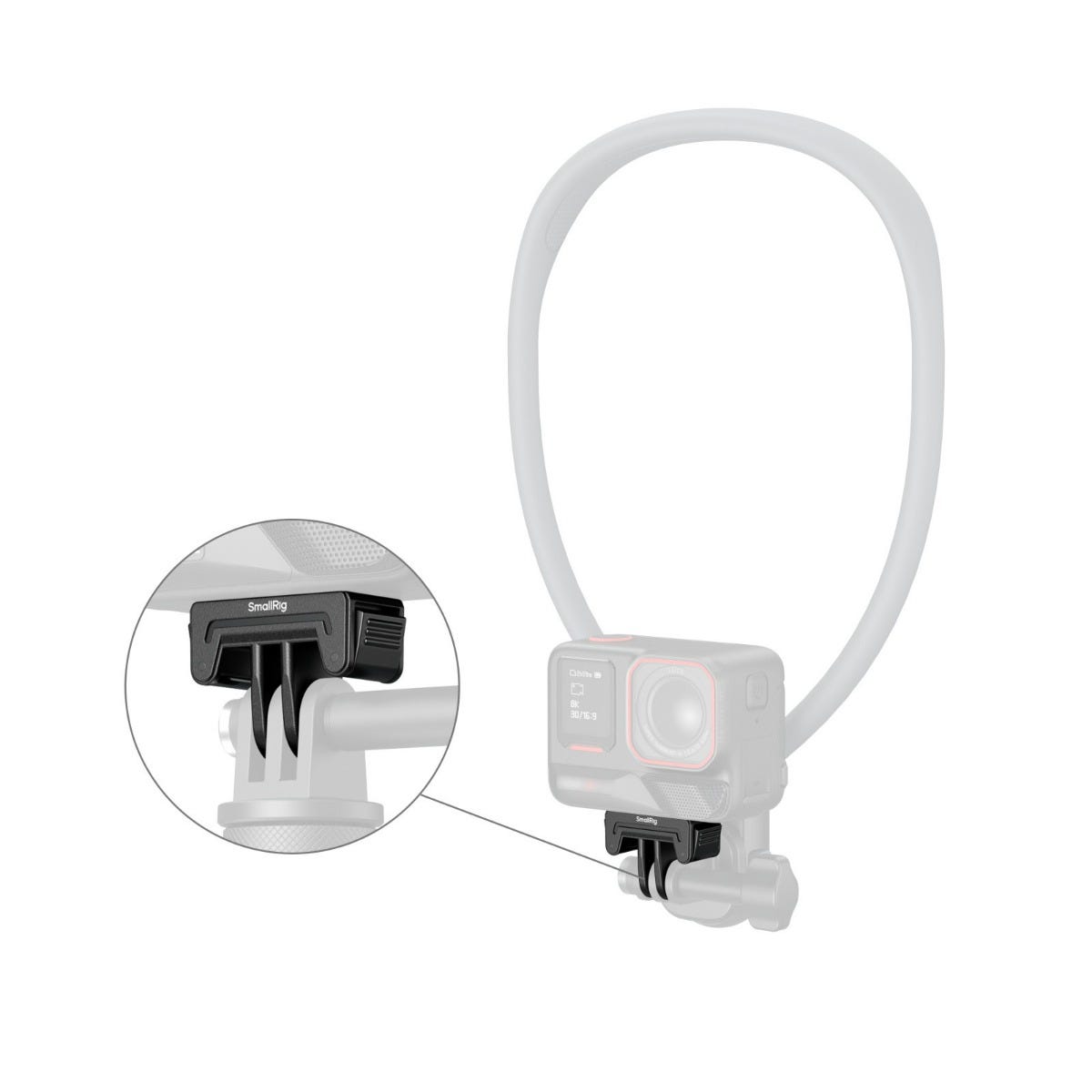 SmallRig Quick Release Mount Adapter for Insta360 X5 / X4 Air / Ace Pro 2 / Ace Pro / Ace 6303