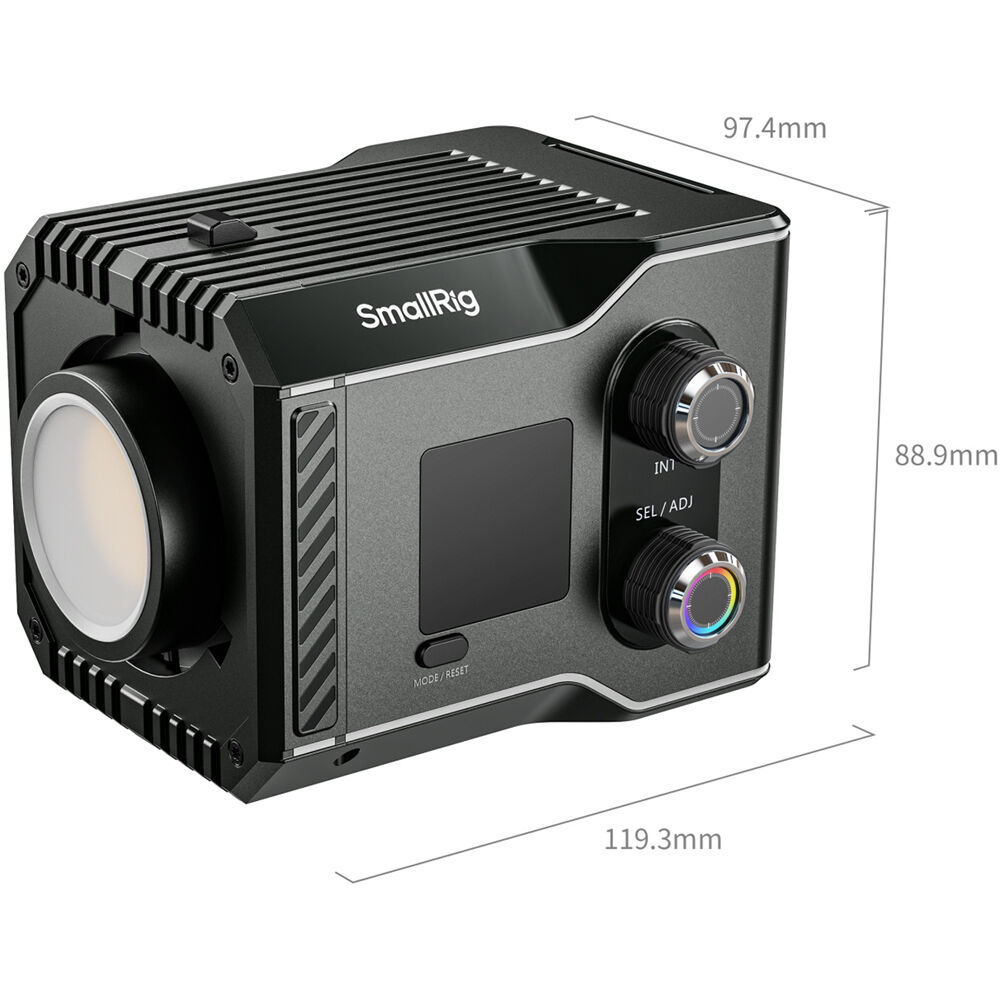 SmallRig RC 60C RGB LED Video Light (with Powerbank Clamp Edition) 4810