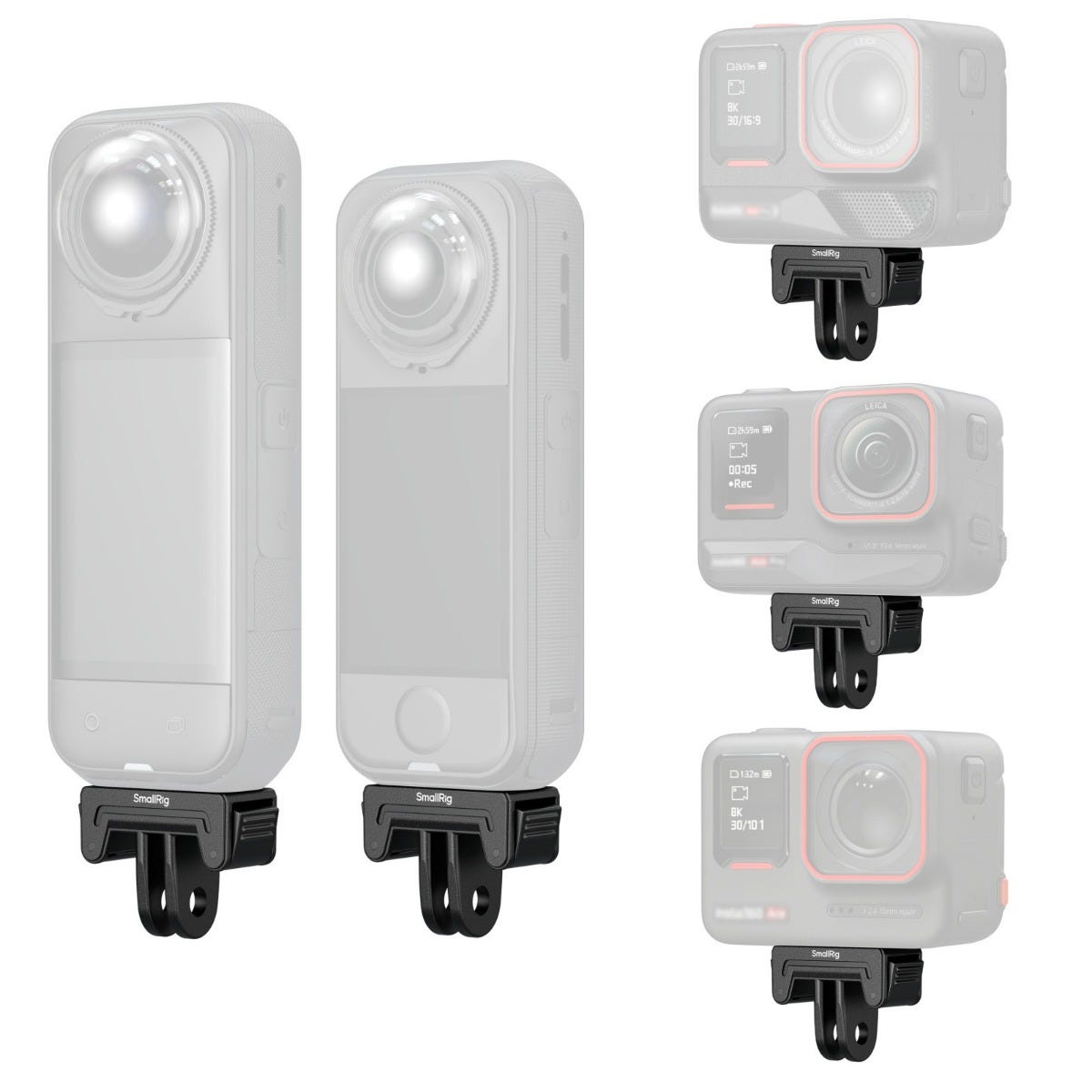 SmallRig Quick Release Mount Adapter for Insta360 X5 / X4 Air / Ace Pro 2 / Ace Pro / Ace 6303