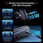SmallRig Power Bank for Canon LP-E6P / LP-E6NH 5108