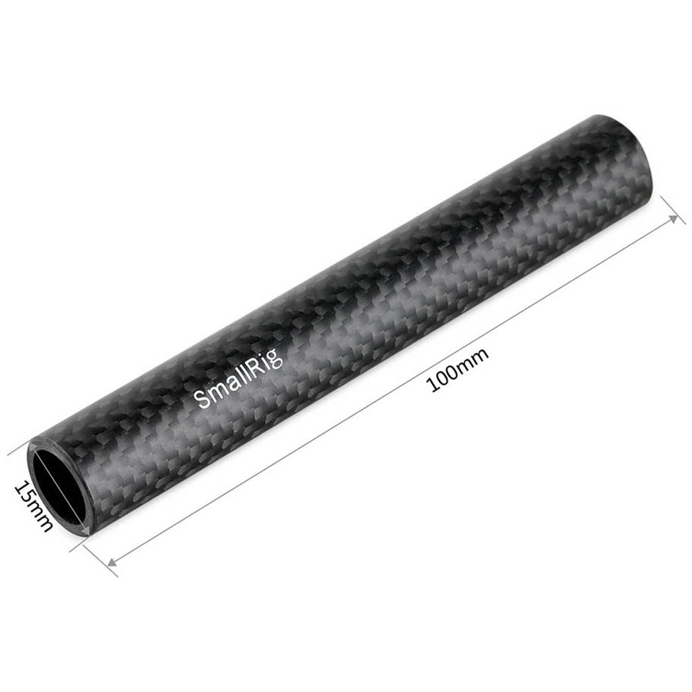 SmallRig 15mm Carbon Fiber Rod (100mm / 4in) 1871