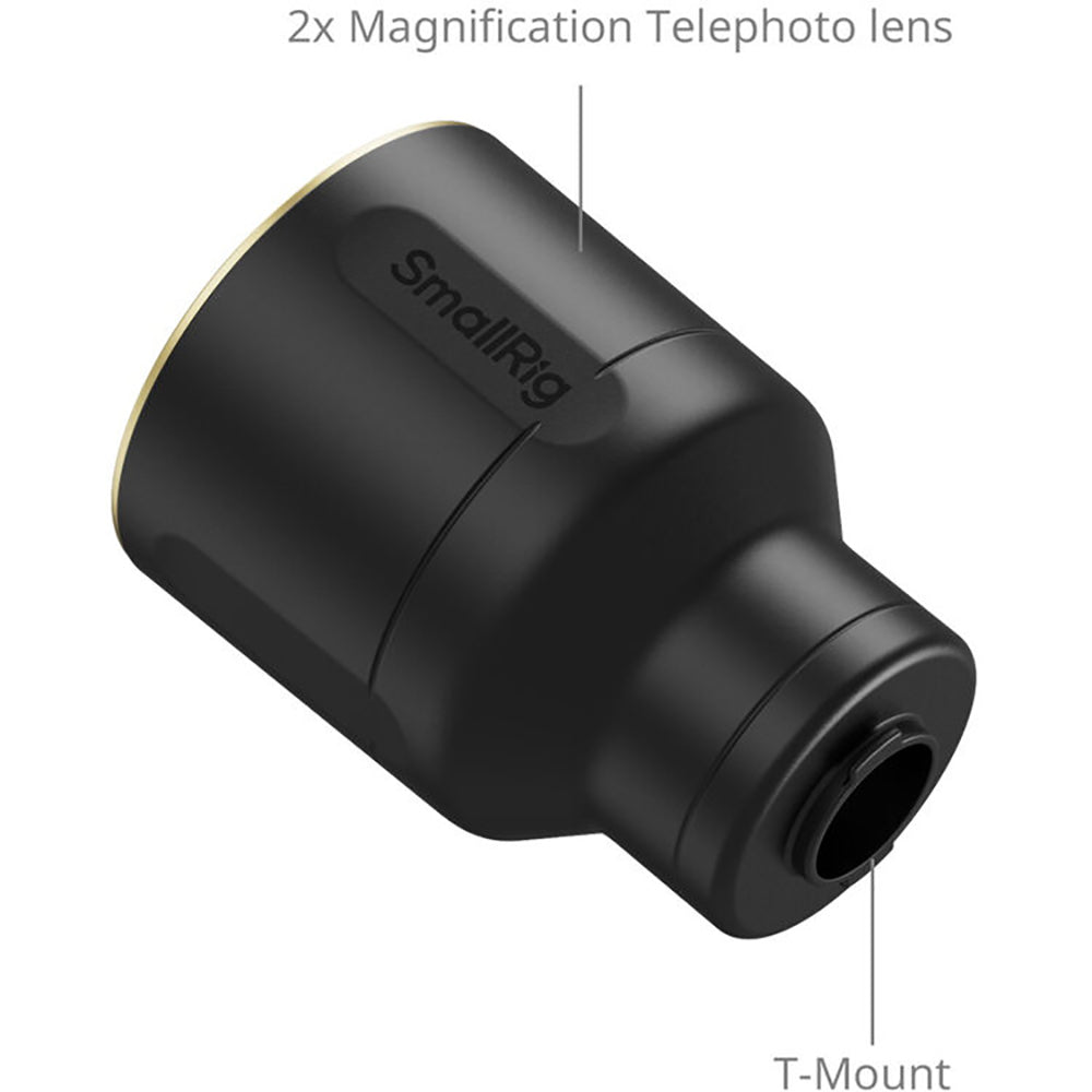 SmallRig 2 Magnification Telephoto Lens for Phones (T-Mount) 5920