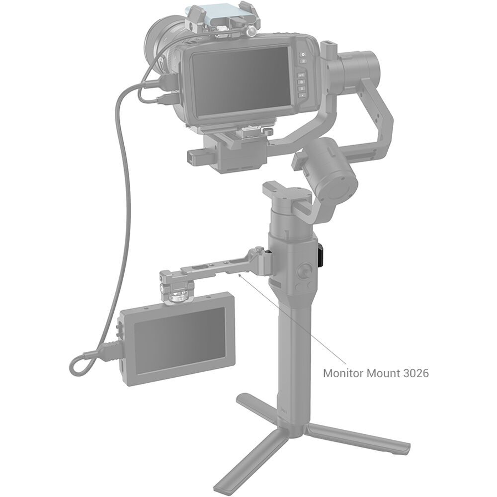 SmallRig Mount Plate With NATO Rail for DJI Ronin-S / Ronin-SC