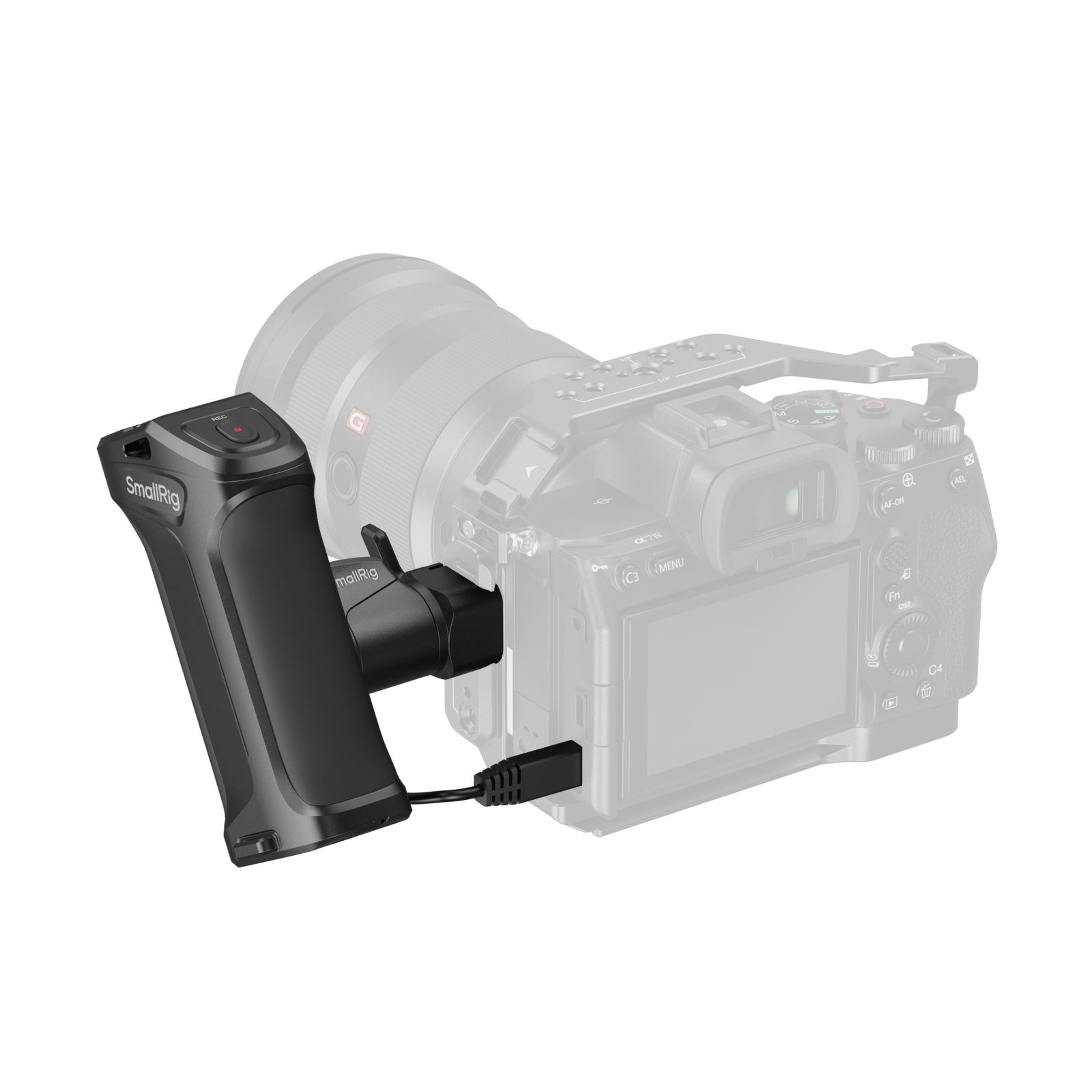 SmallRig Rotating Side Handle with Trigger REC for Selected Sony Mirrorless Cameras 3893