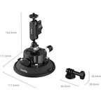 SmallRig 4.5" Suction Cup Support for Action Cameras 5855B