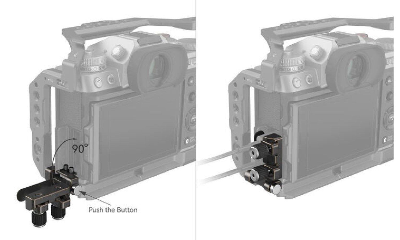 SmallRigHDMI and USB-C Cable Clamp for FUJIFILM X-T5 4147