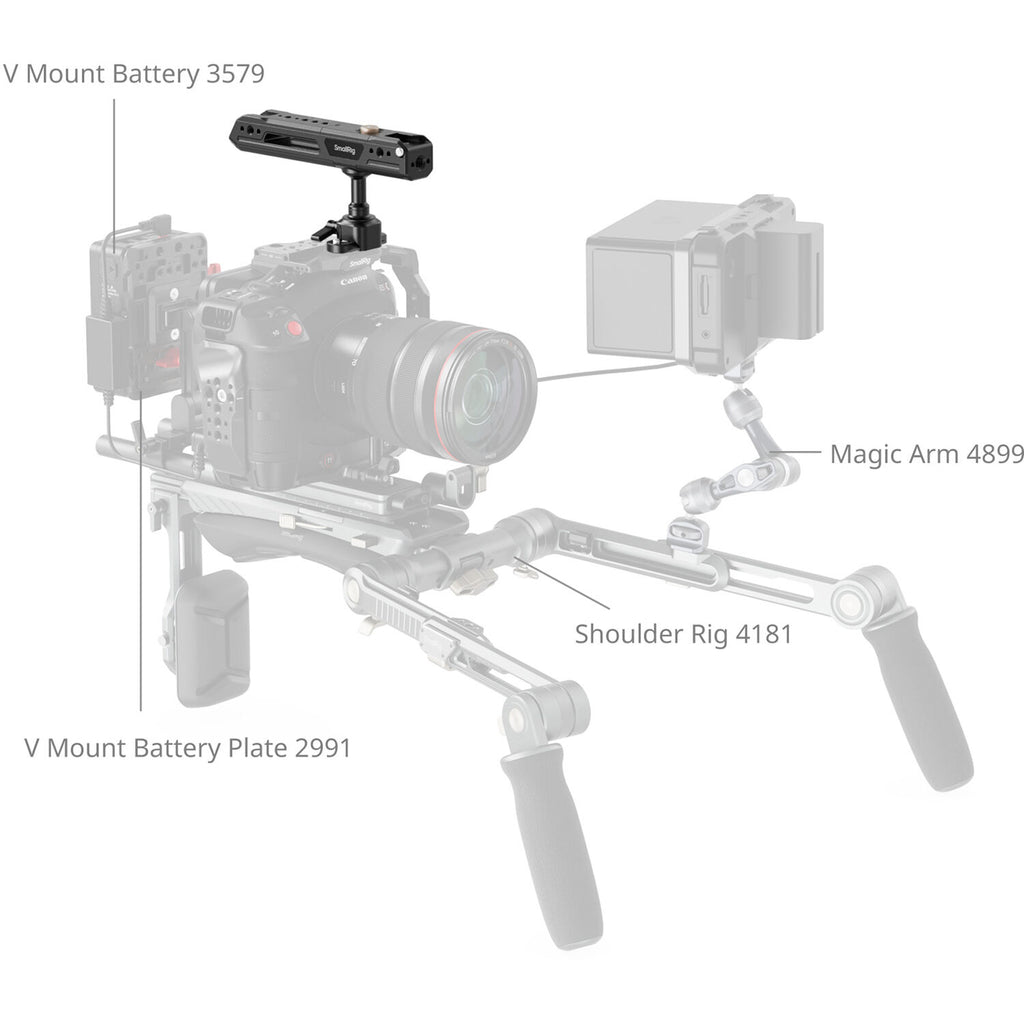 SmallRig Rotating Top Handle with NATO Clamp 4152