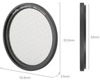SmallRig MagEase Magnetic Star-Cross Filter (8 Points) 52mm 4218<