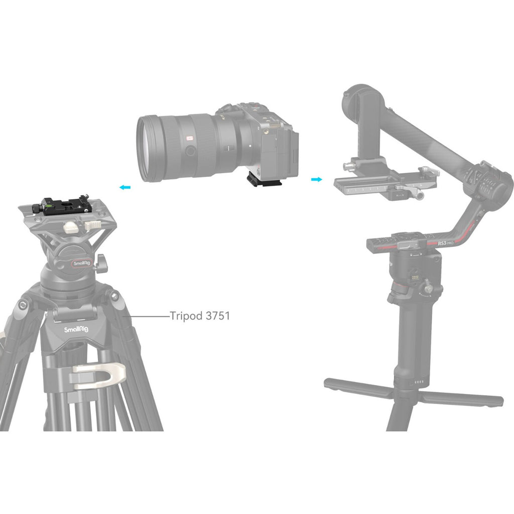 SmallRig Arca-Swiss / Manfrotto Compatible Mount Plate Kit