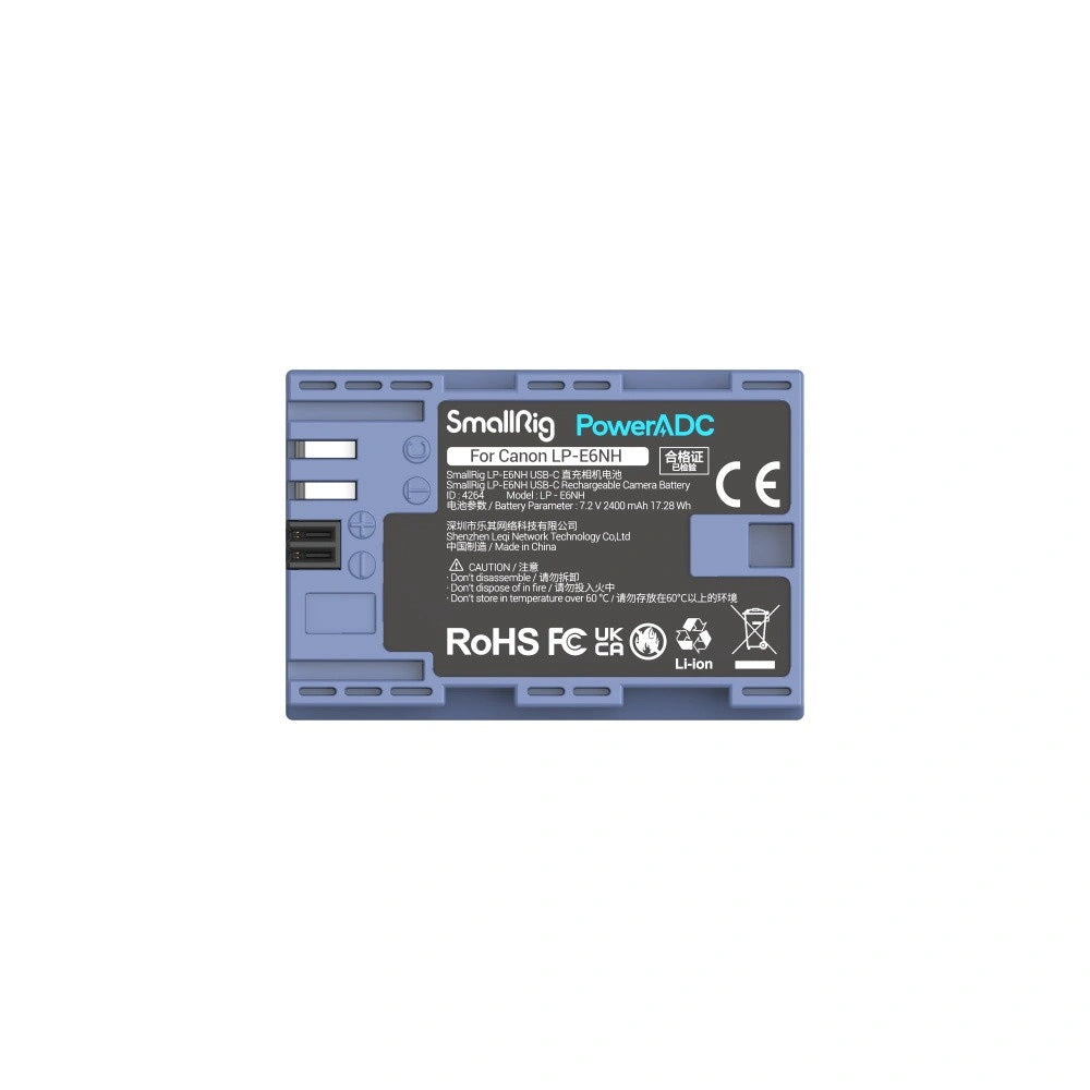 SmallRig LP-E6NH USB-C Rechargeable Camera Battery 4264
