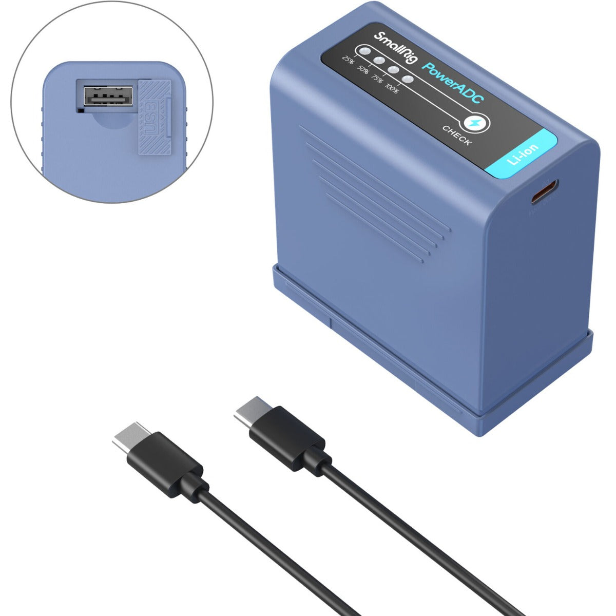 SmallRig NP-F970 USB-C Rechargeable Camera Battery