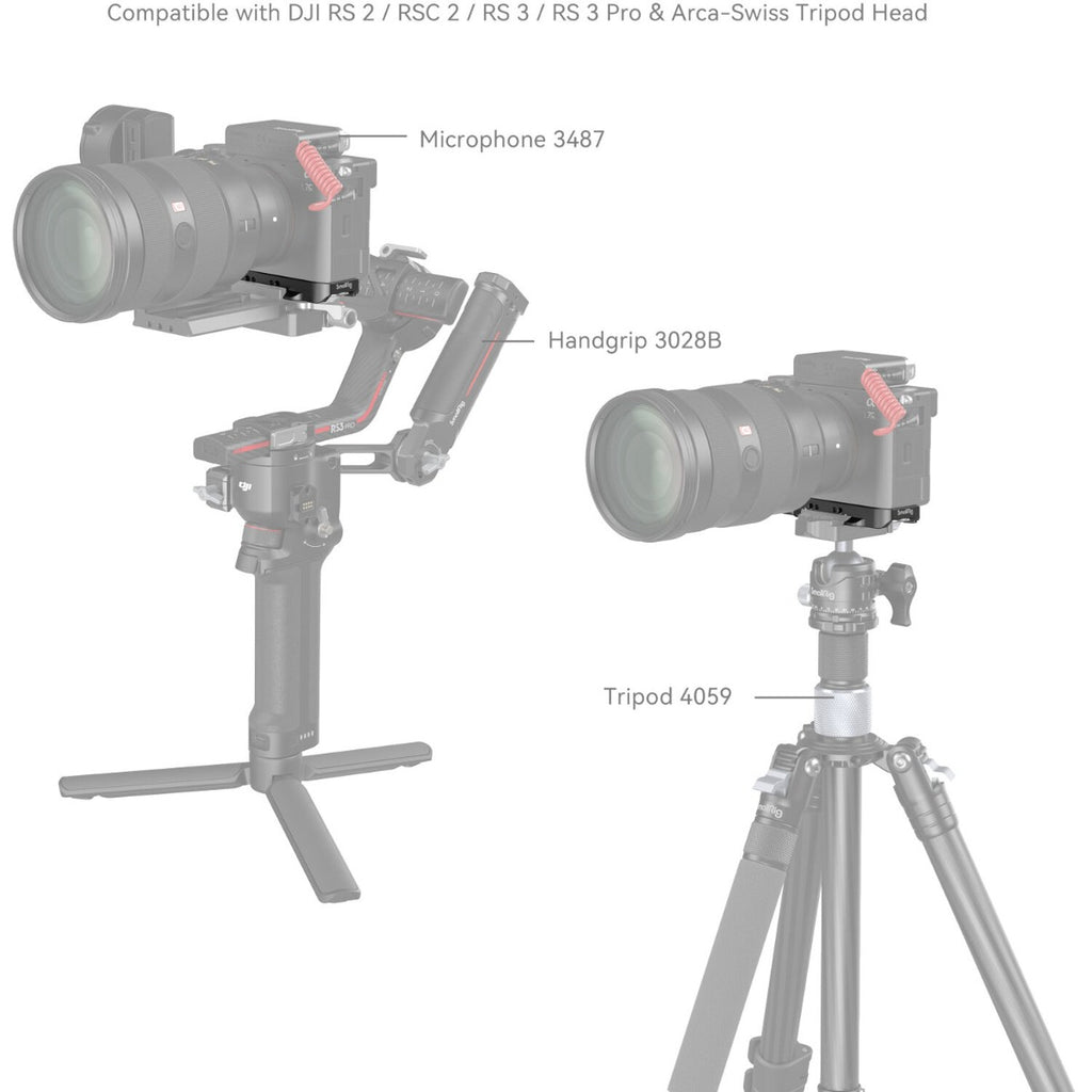 SmallRig Bottom Mount Plate for Sony Alpha 7C II / Alpha 7CR