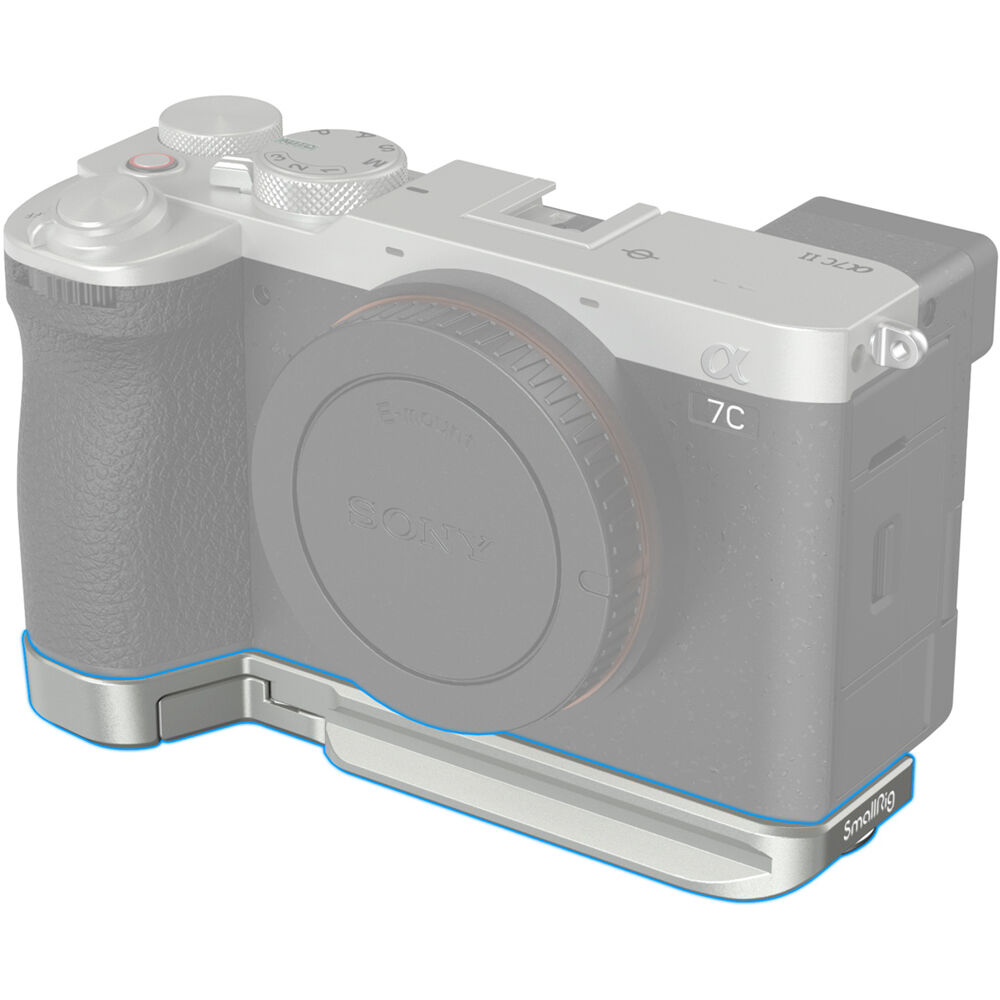SmallRig Bottom Mount Plate for Sony Alpha 7C II / Alpha 7CR Silver