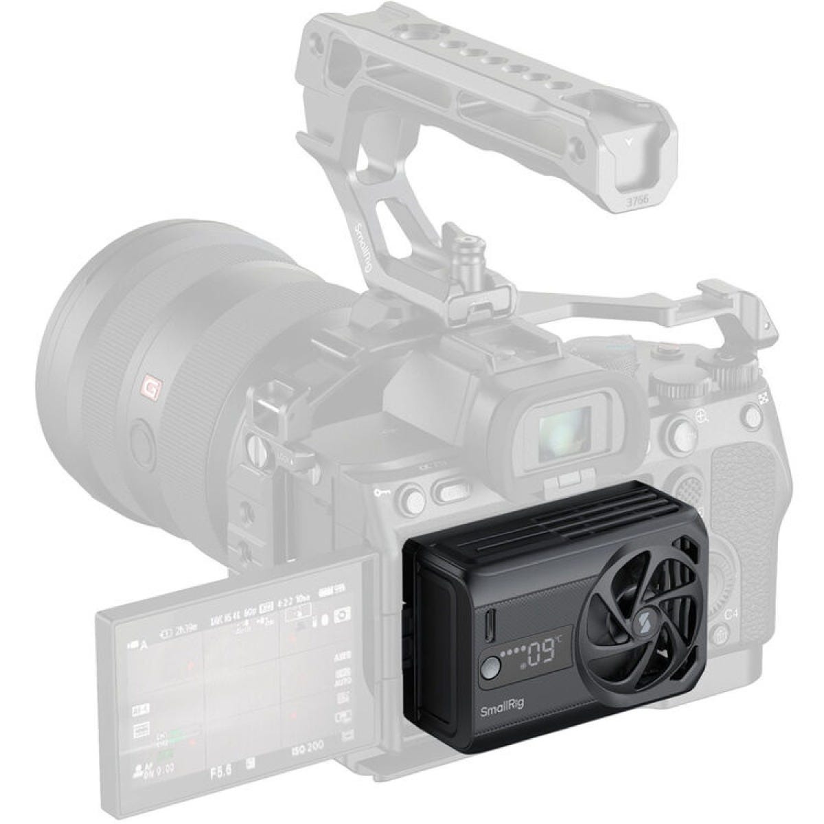 SmallRig Cooling Fan for Mirrorless Cameras (Hybrid Cooling) 5328