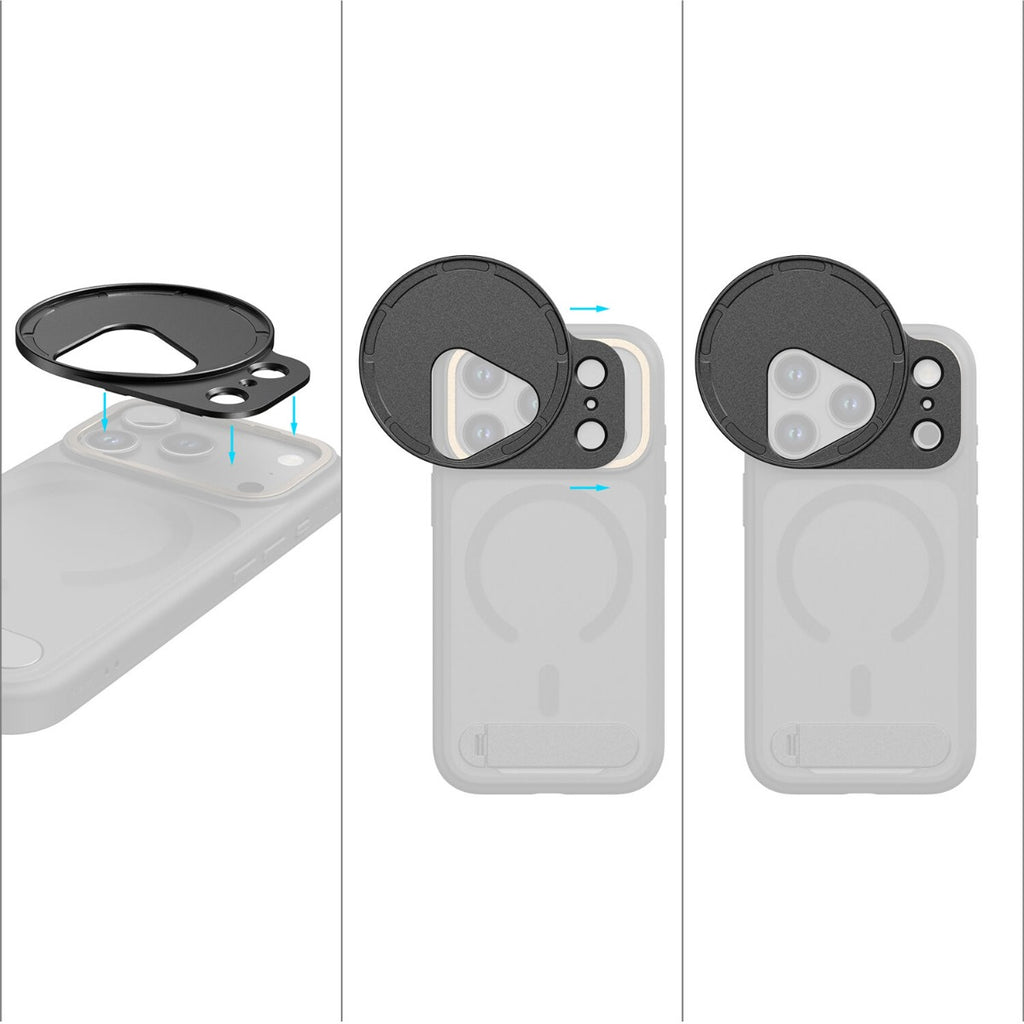 SmallRig FilMov Attachable Filter Adapter for iPhone 17 Pro Max (67mm) 5548