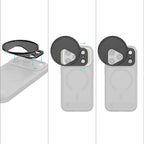 SmallRig FilMov Attachable Filter Adapter for iPhone 17 Pro Max (67mm) 5548