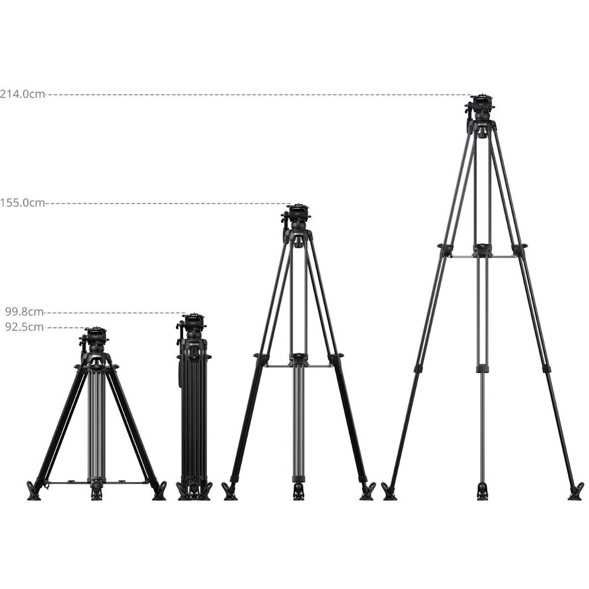 SmallRig FSD16 FreeSpeed Heavy-Duty Aluminum Alloy Tripod 5579