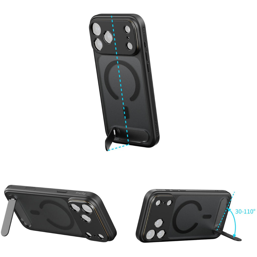 SmallRig FilMov Lightweight Photography Phone Case for iPhone 17 Pro (Black) 5549