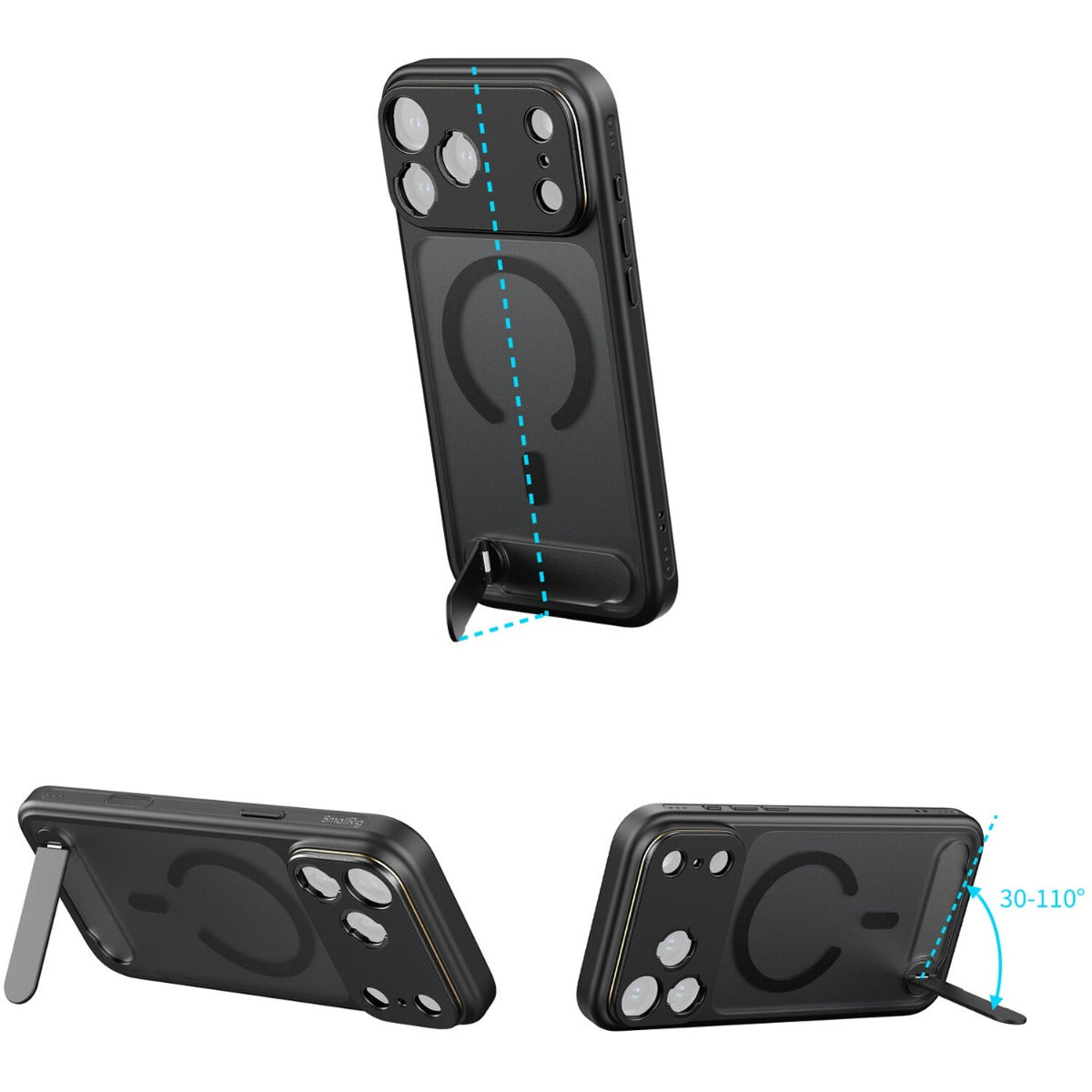 SmallRig FilMov Lightweight Photography Phone Case for iPhone 17 Pro (Black) 5549