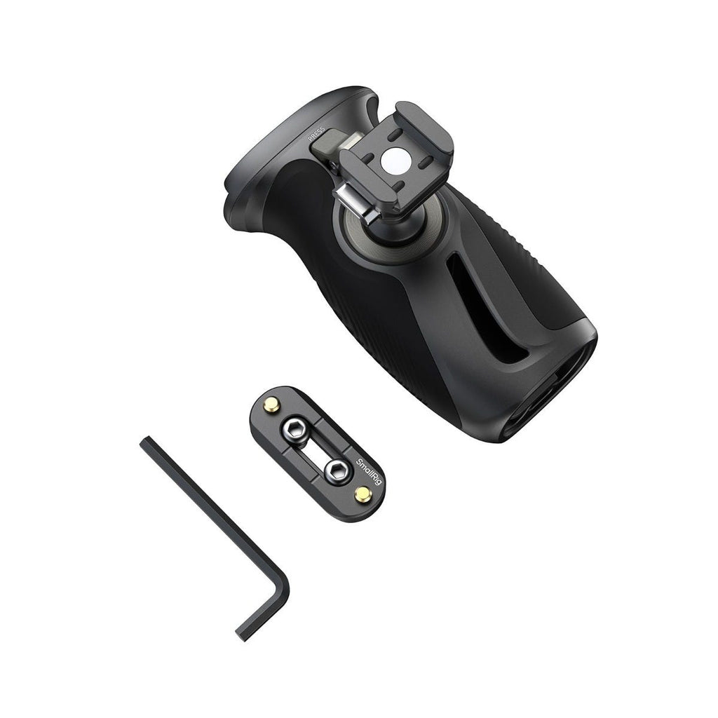 SmallRig Rotating Side Handle with "HawkLock" H21 Quick Release NATO Clamp 6405