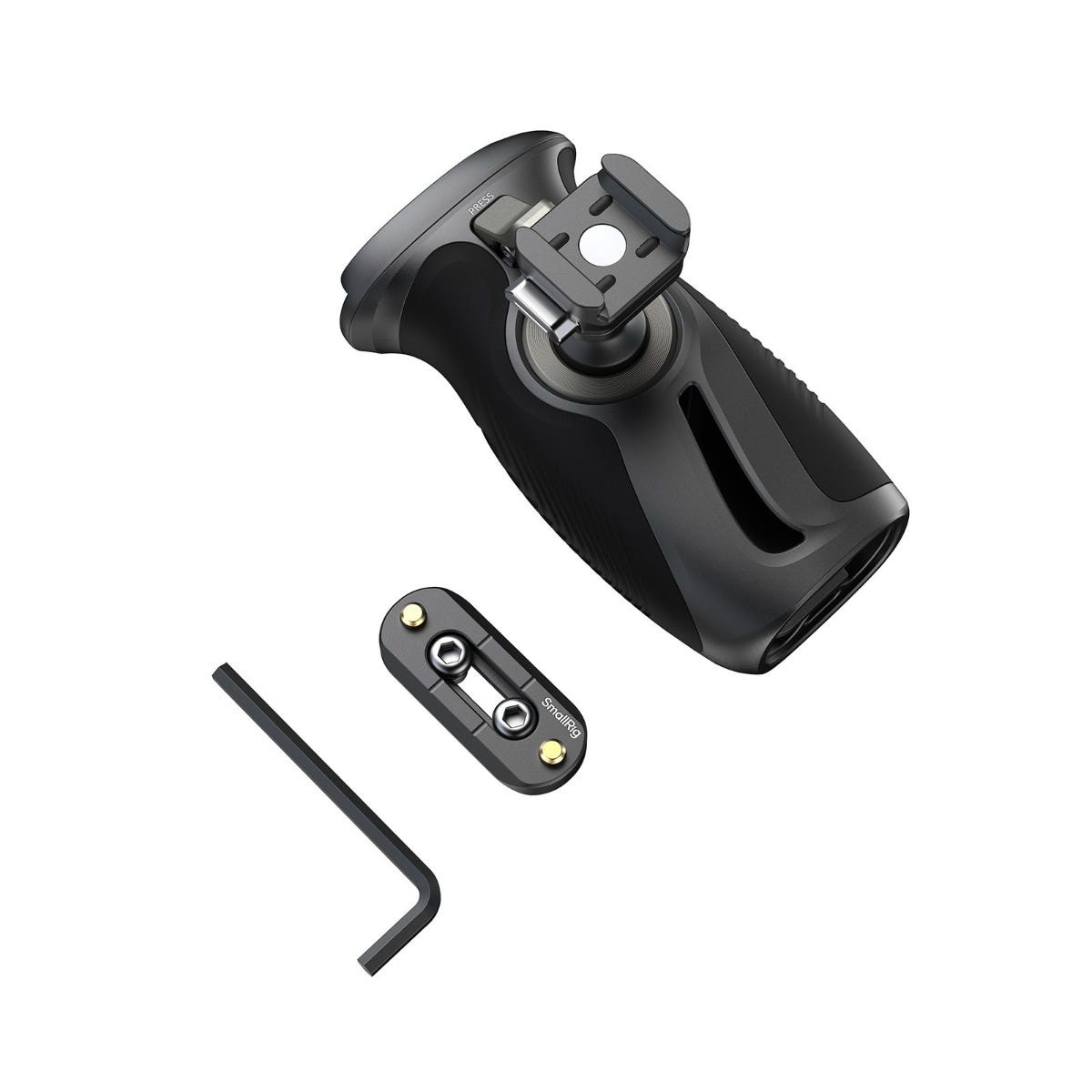 SmallRig Rotating Side Handle with "HawkLock" H21 Quick Release NATO Clamp 6405