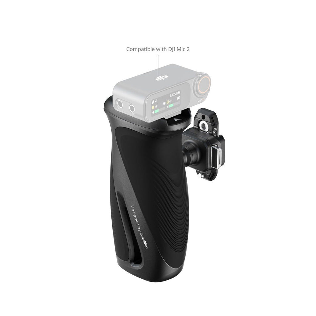 SmallRig Rotating Side Handle with "HawkLock" H21 Quick Release NATO Clamp 6405