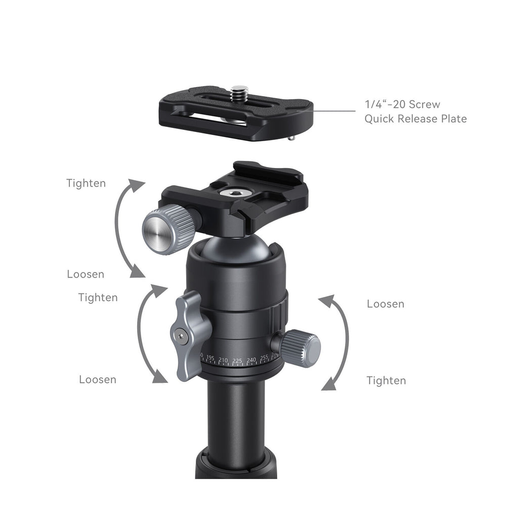 SmallRig Aluminum Mini Tripod VT-20