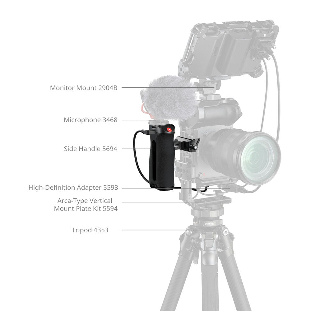 SmallRig Arca-Type Side Handle with Rec Trigger 5694 