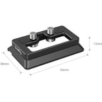SmallRig Arca Quick Release Plate for DJI RS2/RSC2/RS3/RS3 Pro/RS4/RS4 Pro Gimbal