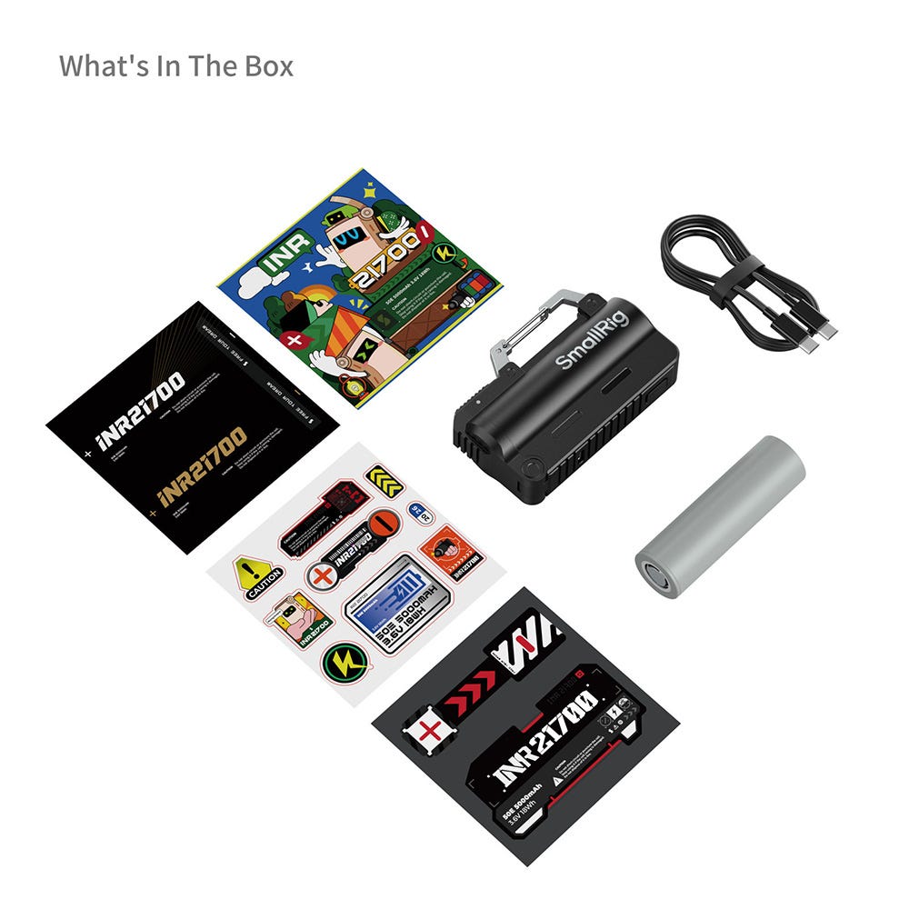 SmallRig Battery and Charger Kit (Black) 6090