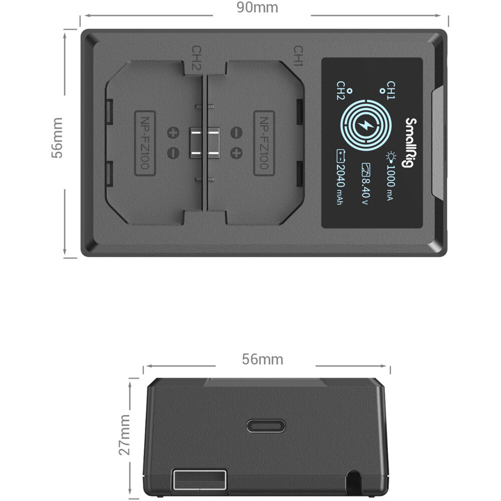 SmallRig NP-FZ100 Battery Charger