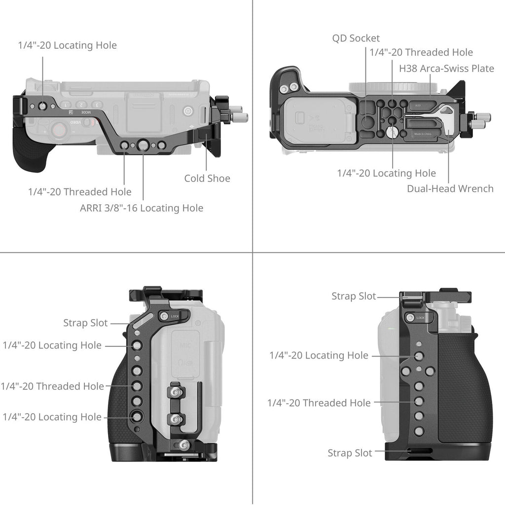 SmallRig Cage Kit for Nikon ZR 5647