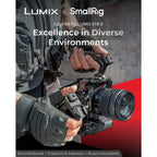 SmallRig Cage for Panasonic LUMIX S1R II / S5 II / S5 IIX /G9 II with DMW-BG1 / DMW-BG2