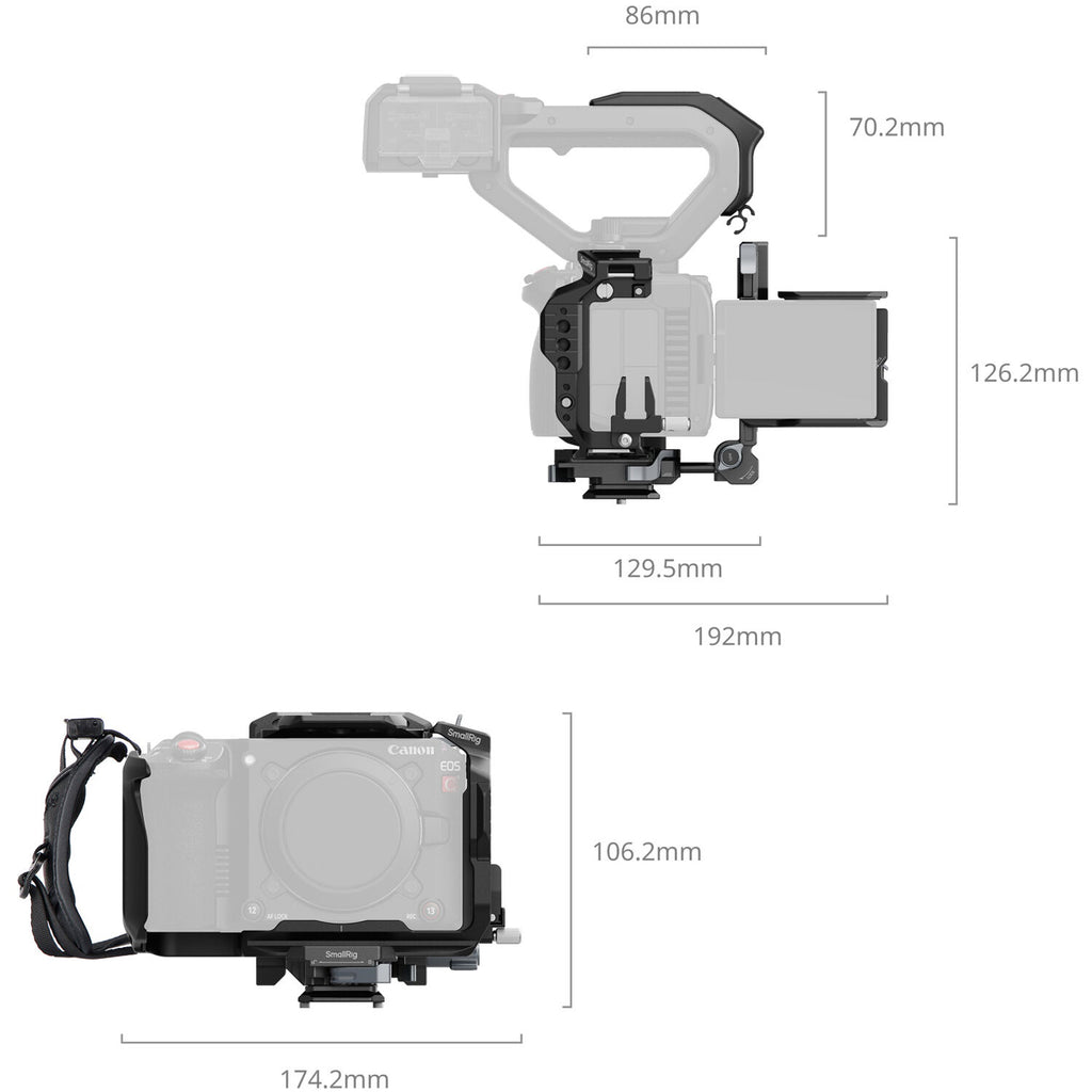 SmallRig Cage Kit for Canon EOS C50 (Advanced Edition) 5658