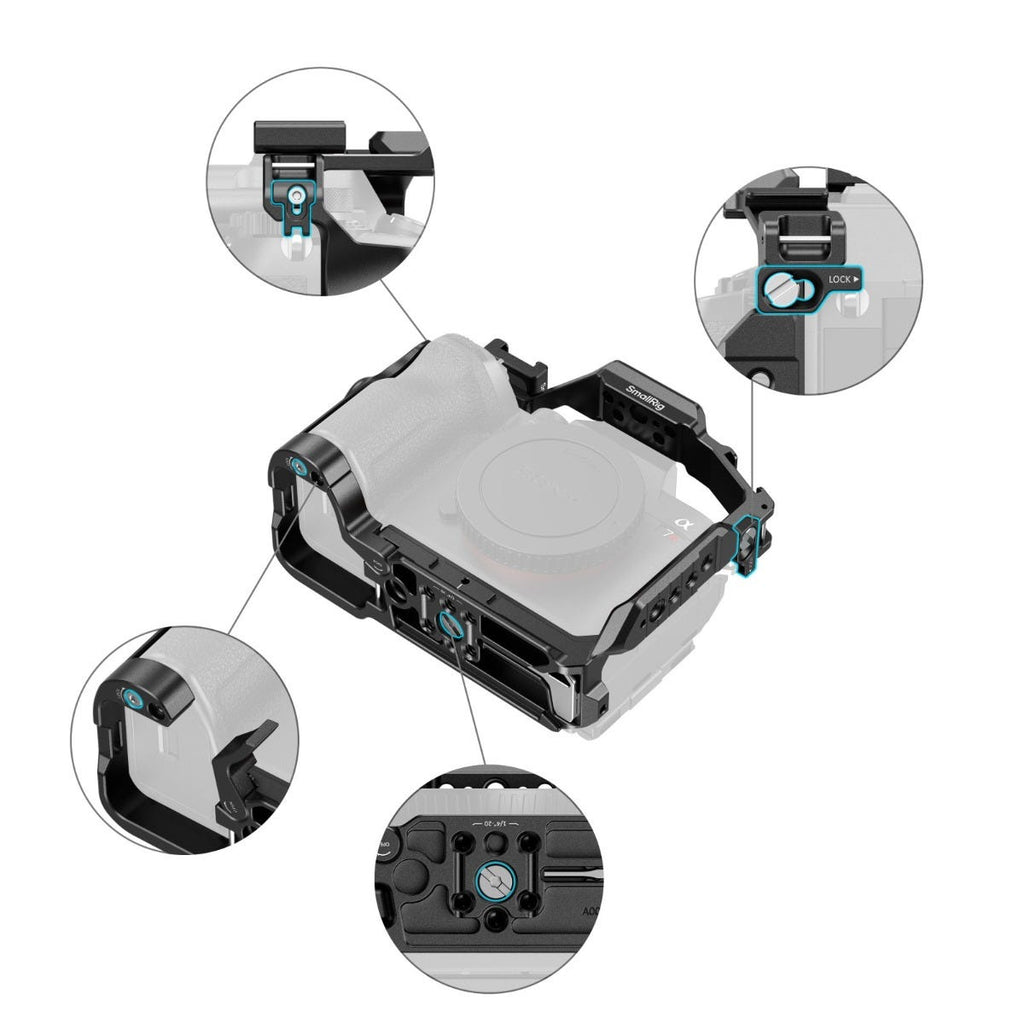 SmallRig Cage Kit for Sony Alpha 7R VI 6703